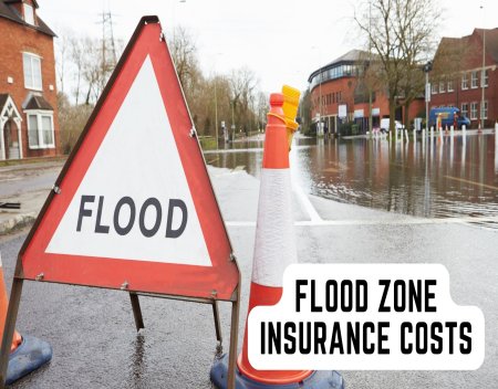 Flood zone insurance costs